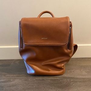 Matt & Nat Tan Vegan Leather Backpack